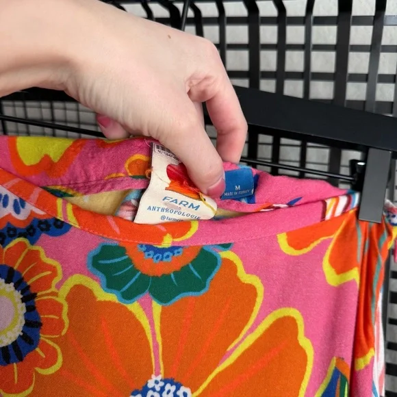 Farm Rio floral print midi skirt - Picture 6 of 7